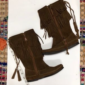 New Minnetonka boots